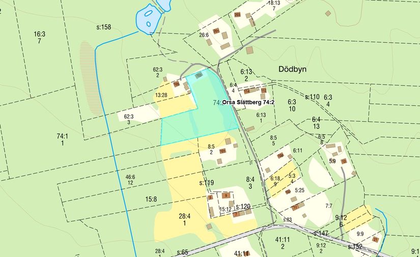 Fritidshus, Dödbyn 103, Slättberg, Orsa