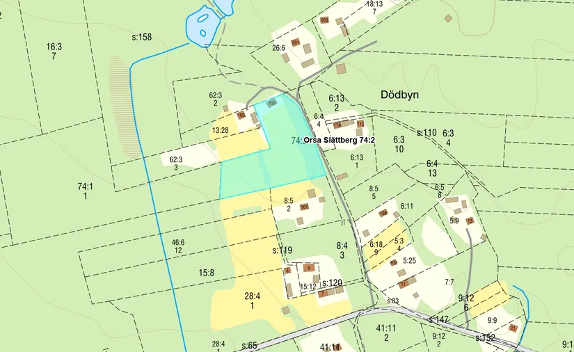 Fritidshus, Dödbyn 103, Slättberg, Orsa