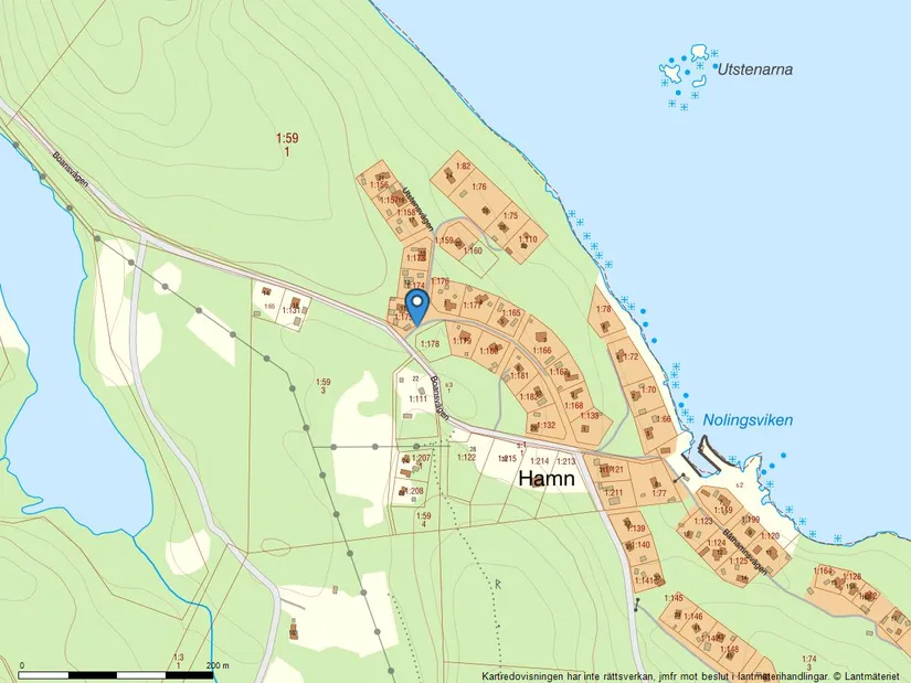 Villa, Utstensvägen 11, Hamn , Sundsvall