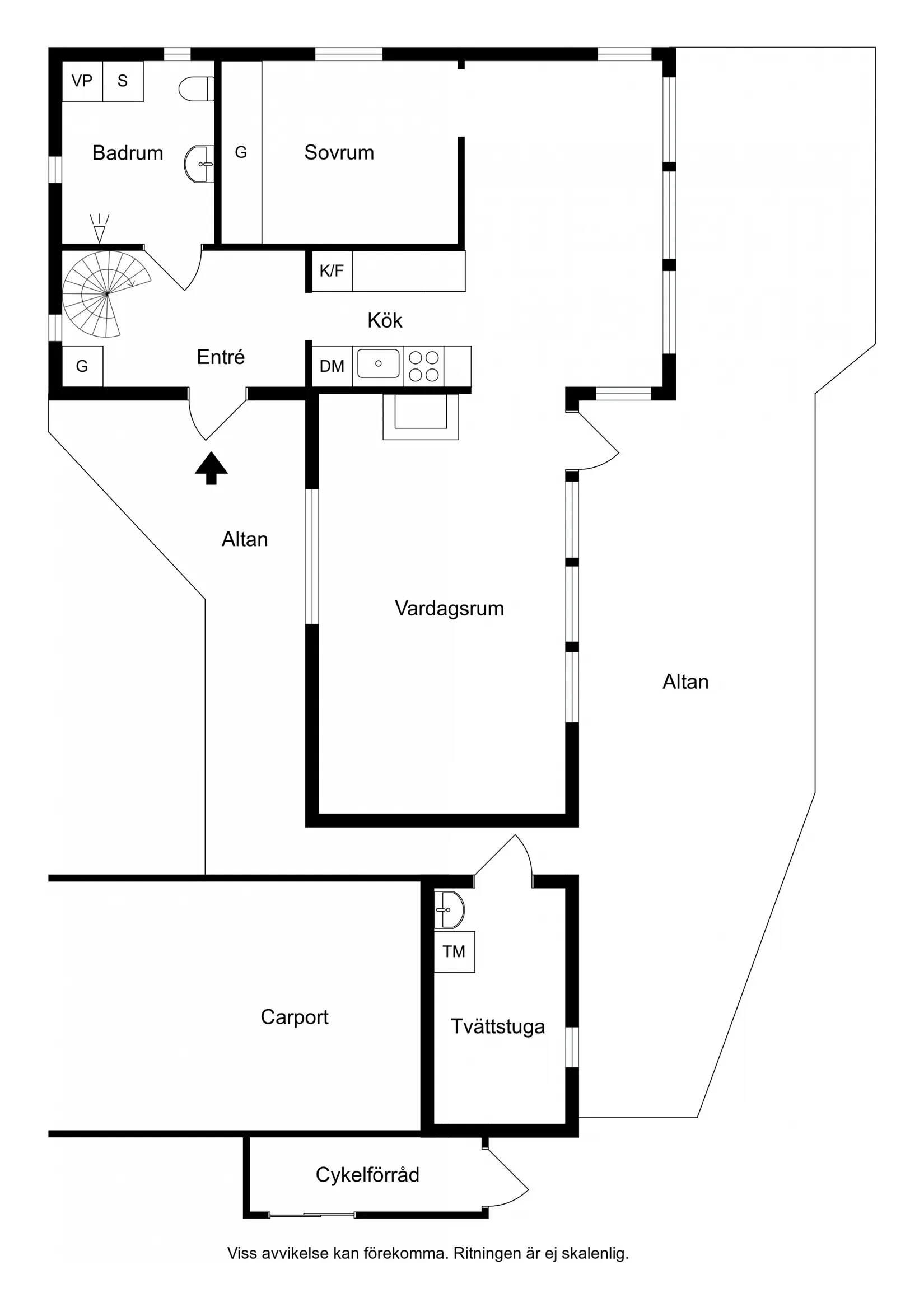 Fritidshus, Klövervägen 5, Björkäng, Varberg