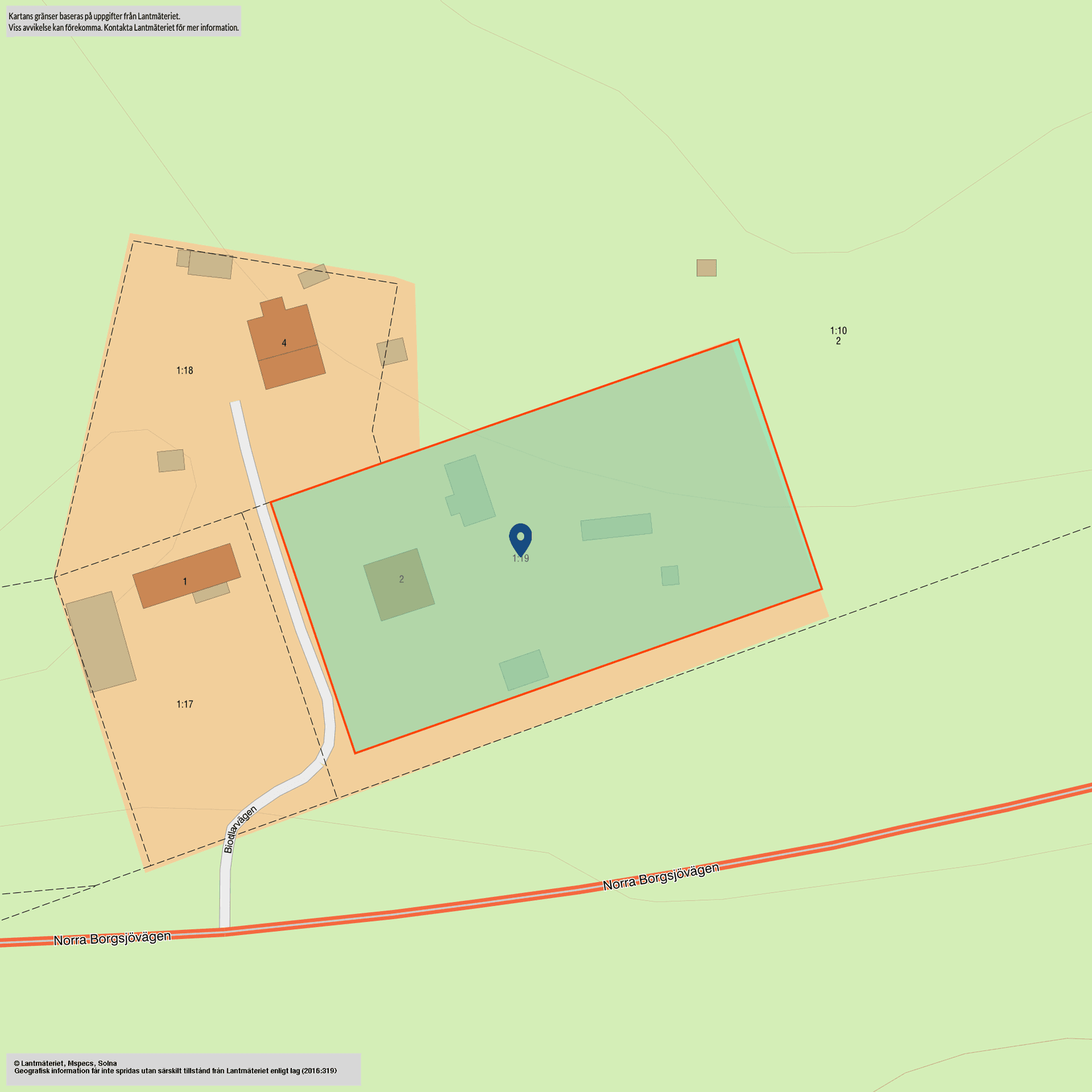 Villa, Biodlarvägen 2, Centrala Ånge, Ånge