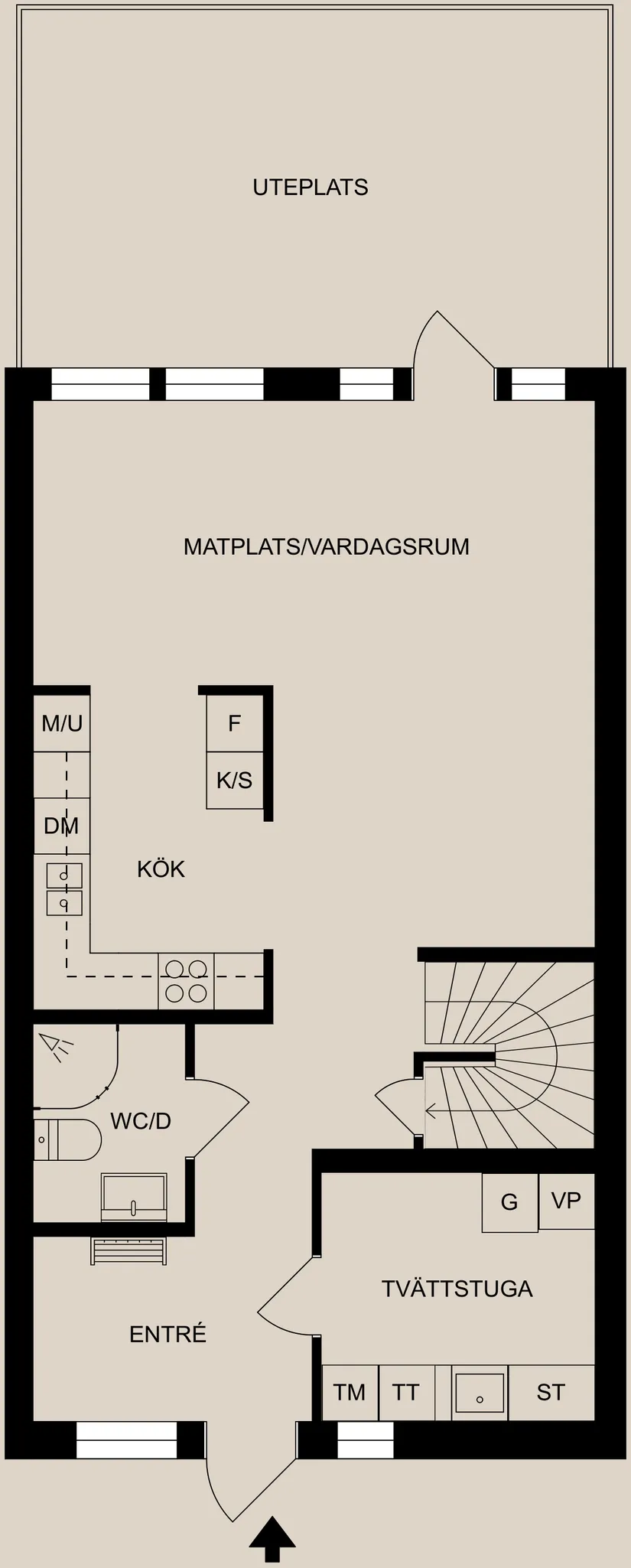 Radhus, Melbysundsvägen 90, Risinge, Finspång
