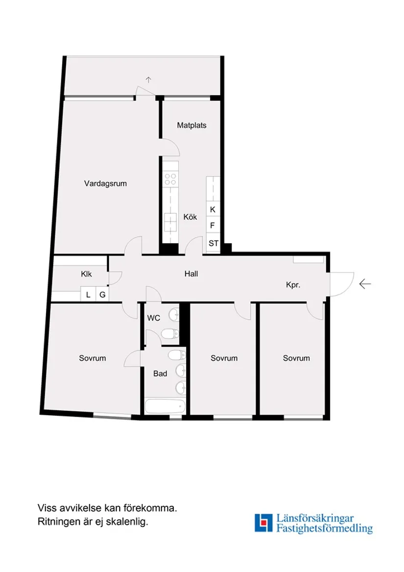 Bostadsrätt, Lädersättravägen 103, 6tr, Kallhäll, Järfälla