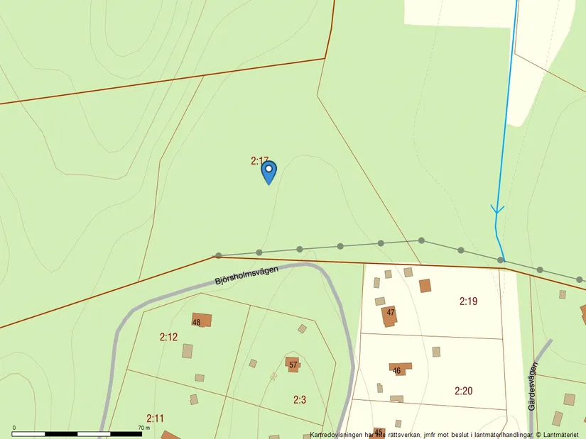 Tomt, Björsholmsvägen, Nynäshamn  Sorunda, Nynäshamn