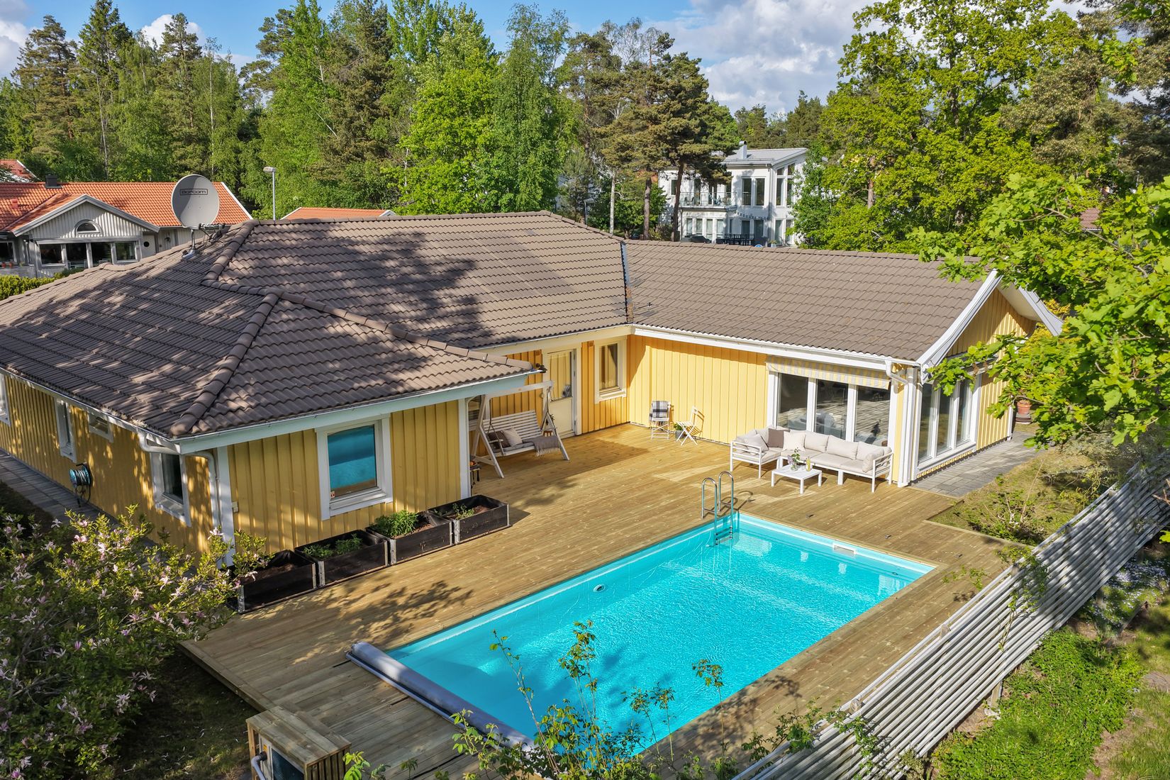 Villa, Nygärdesvägen 11, Rensättra, Nacka