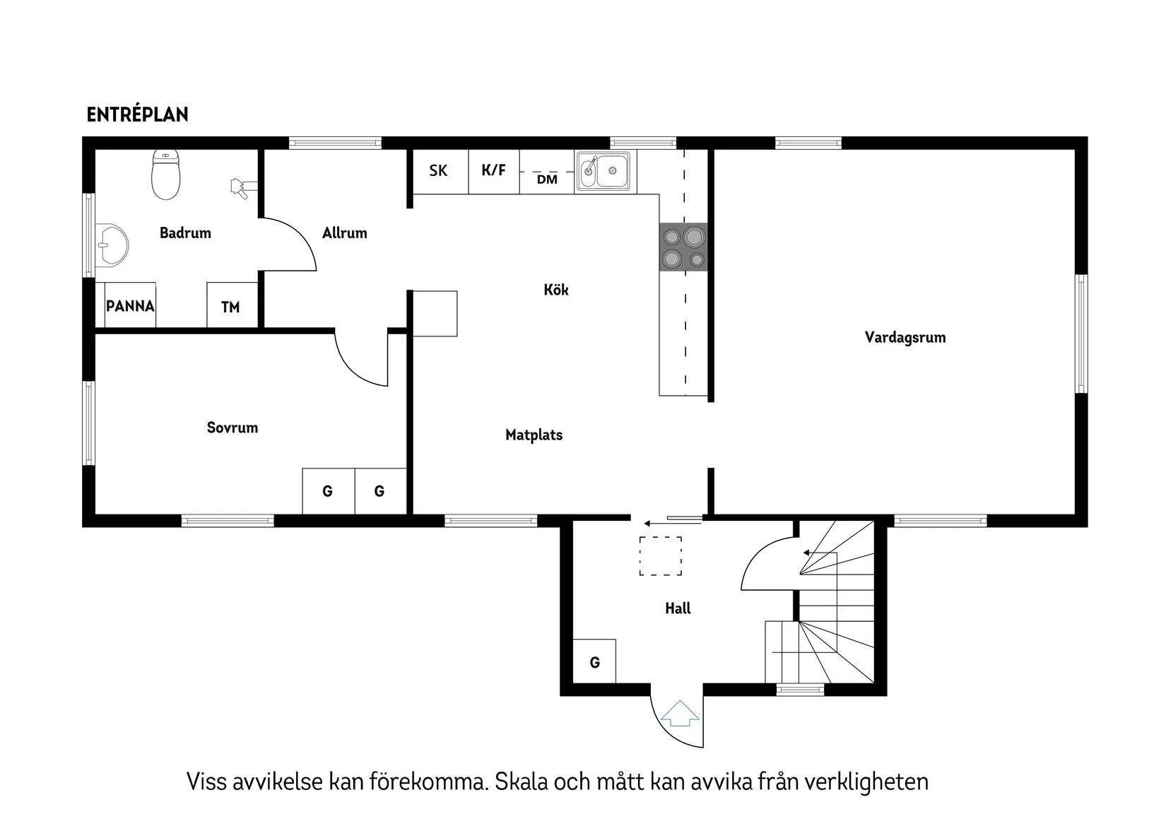 Villa, Hovgården Klockargården 7, Adelsö, Ekerö