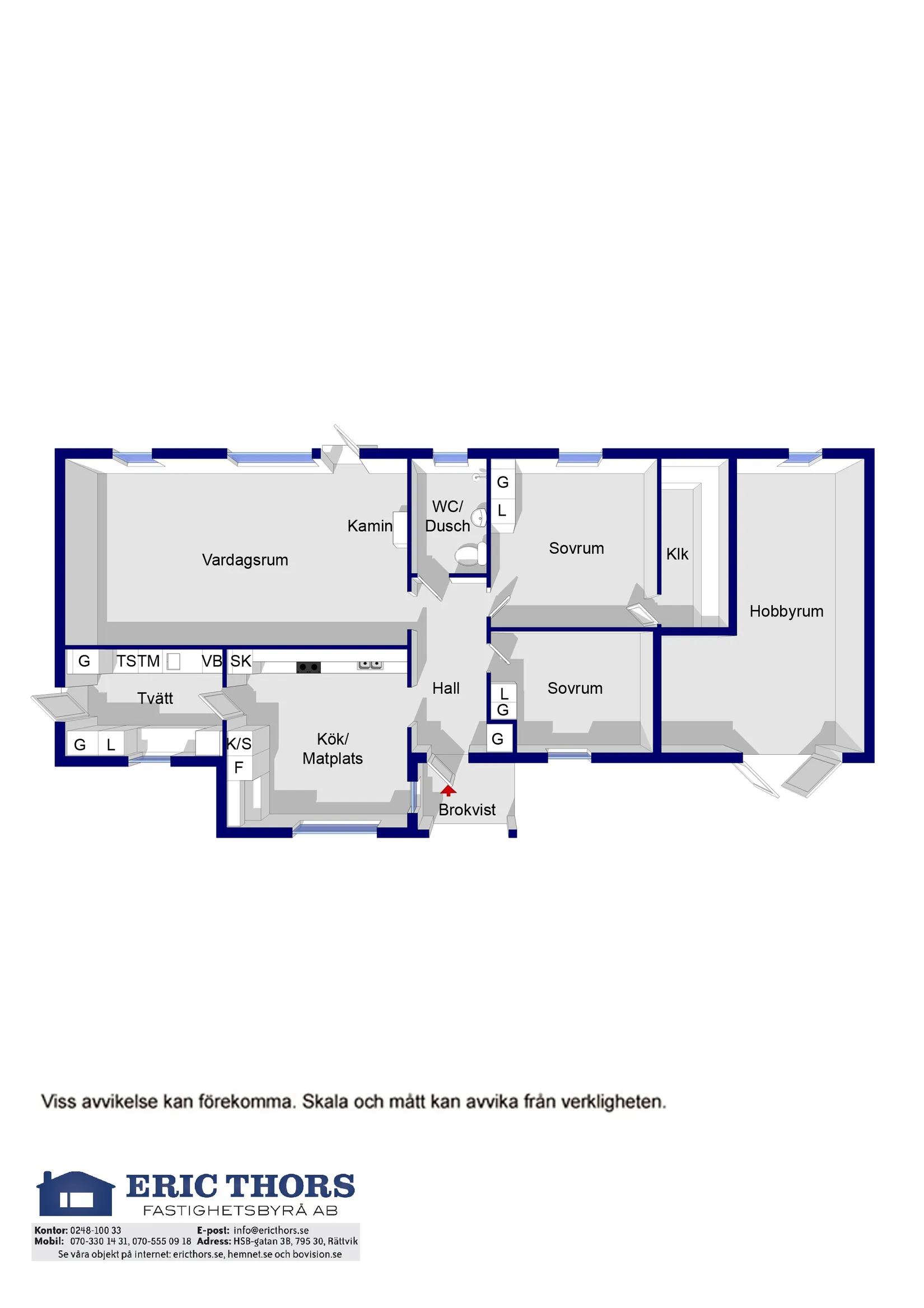 Villa, Ivares väg 12, Vikarbyn, Rättvik