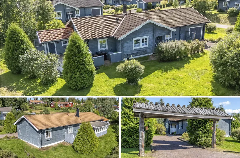 Villa, Ivares väg 12, Vikarbyn, Rättvik