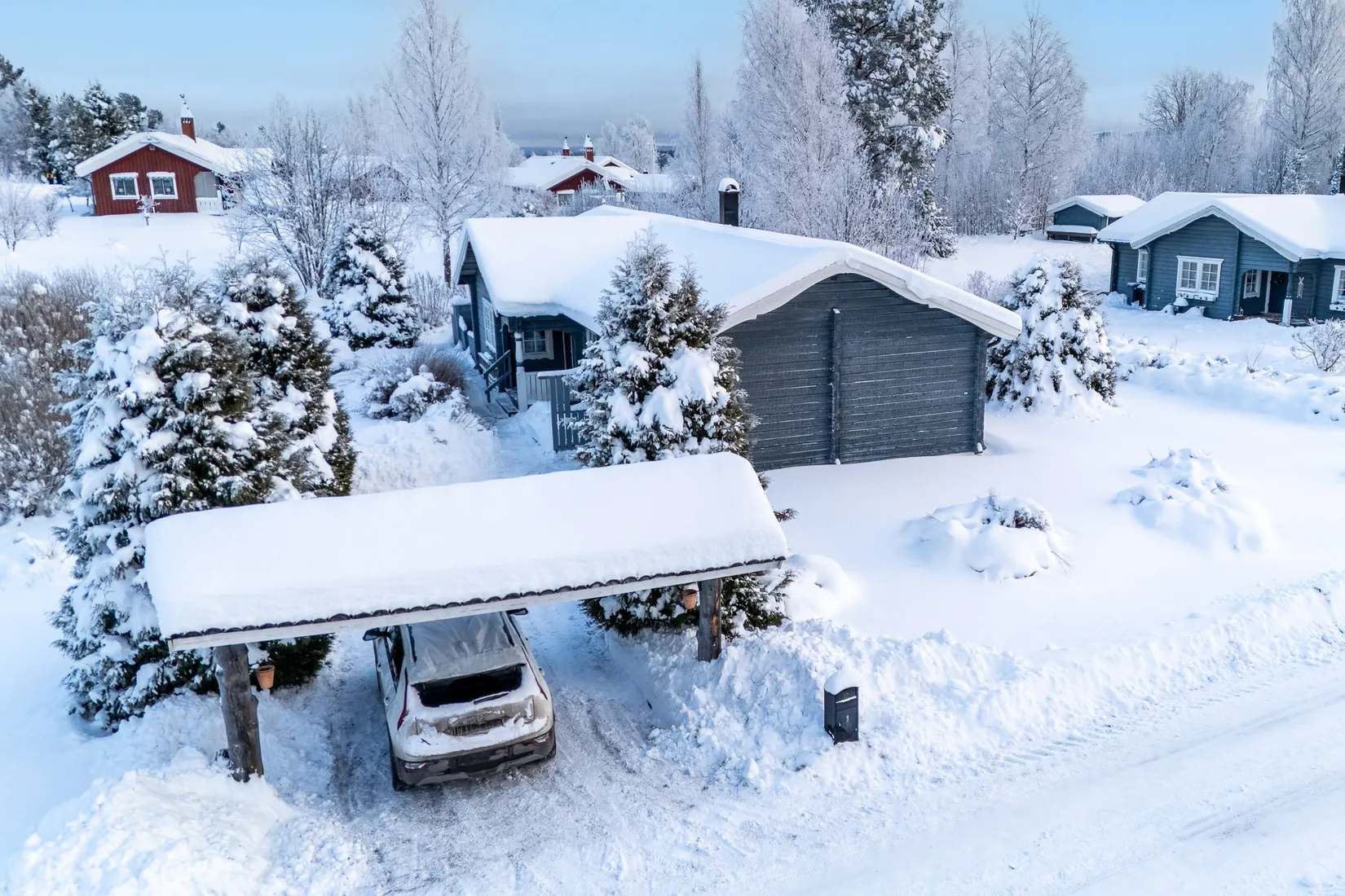 Villa, Ivares väg 12, Vikarbyn, Rättvik