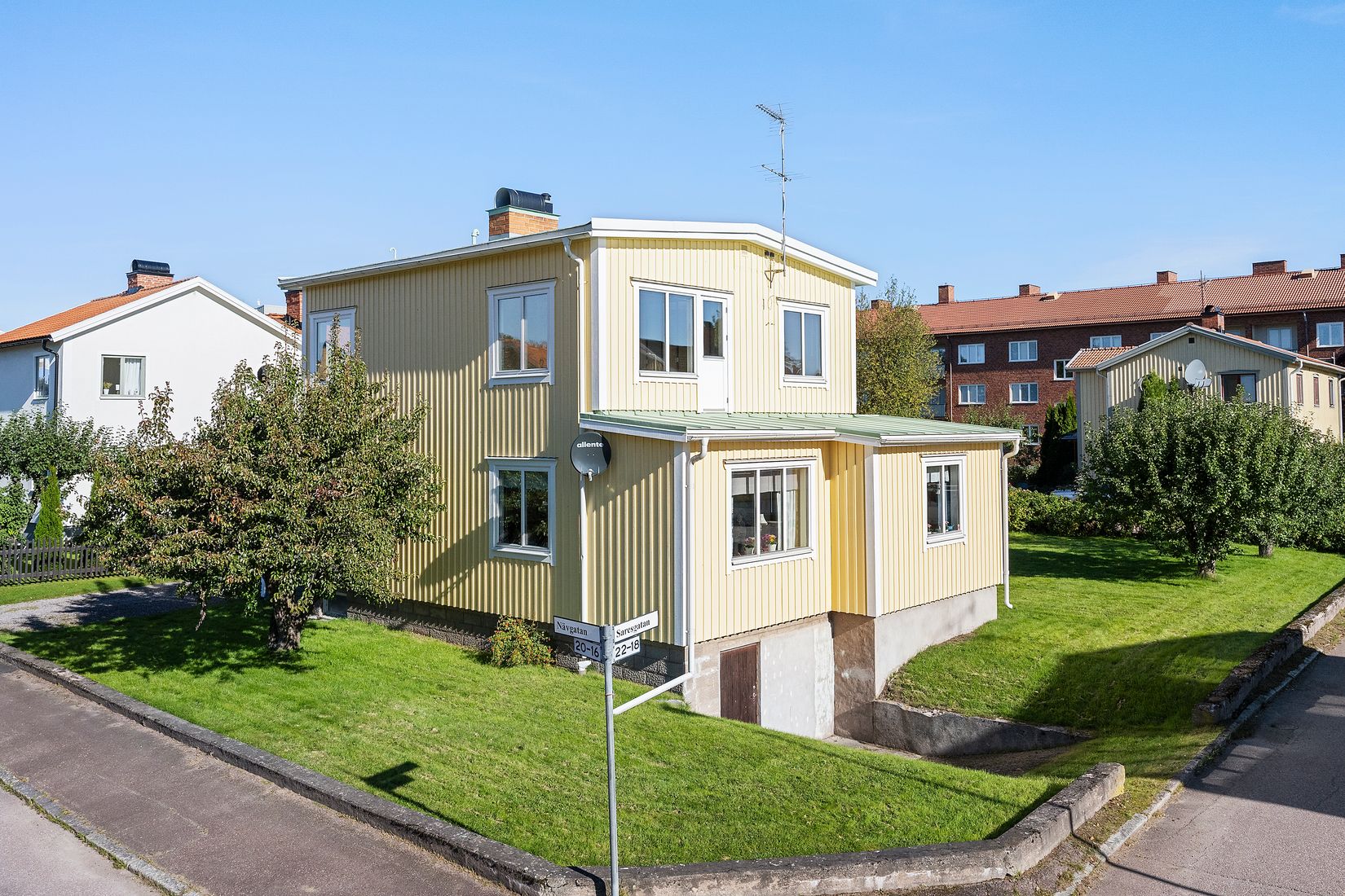 Villa, Nävgatan 16, Hagalund, Borlänge