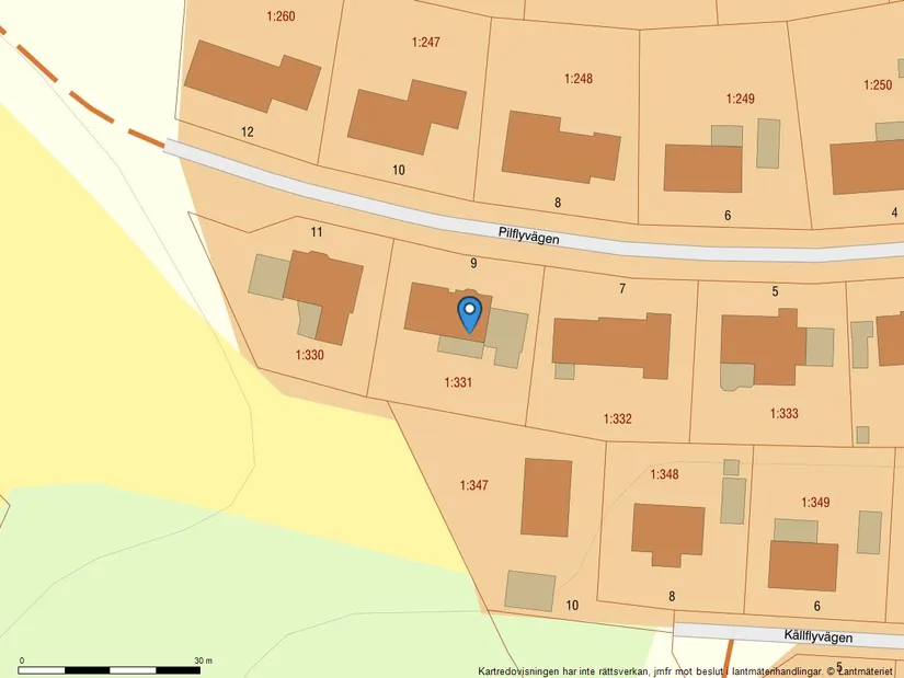 Villa, Pilflyvägen 9, Åled, Halmstad