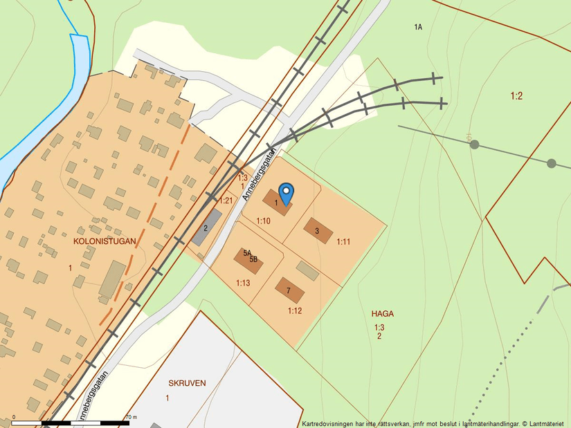 Villa, Annebergsgatan 1, Haga, Kristinehamn