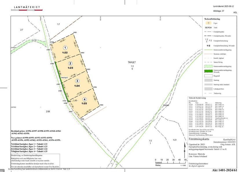 Tomt, Uppegårdsvägen - Tomt i Landvetter, Tahult, Härryda