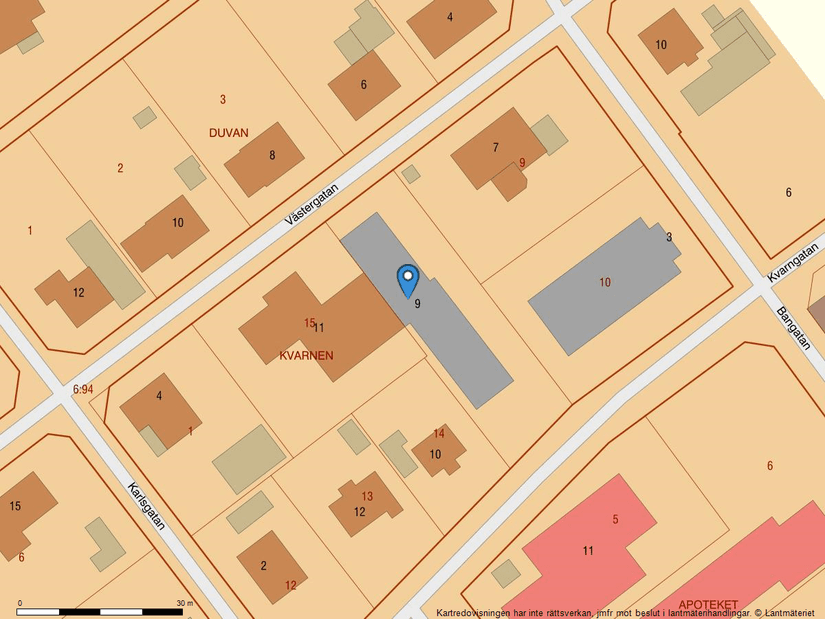 Villa, Västergatan 9, Bjuv