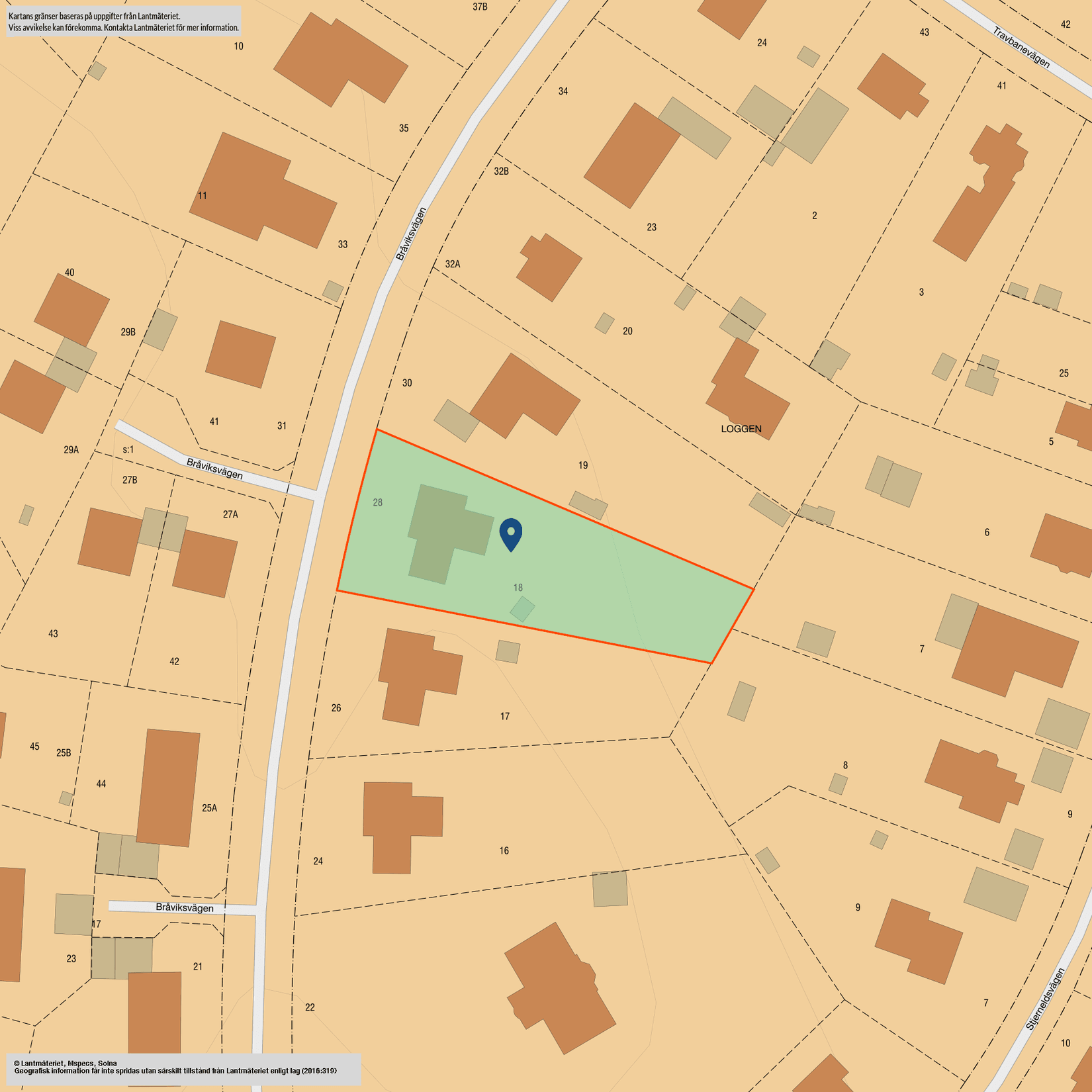 Villa, Bråviksvägen 28, Lindö, Norrköping