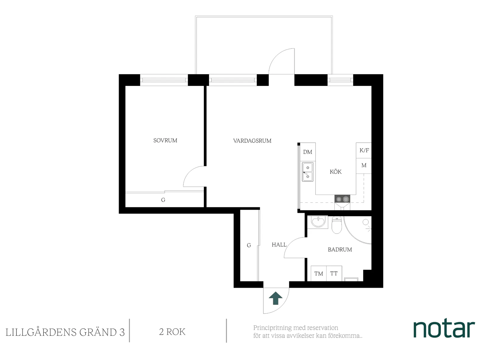 Bostadsrätt, Lillgårdens Gränd 3, Göteborg