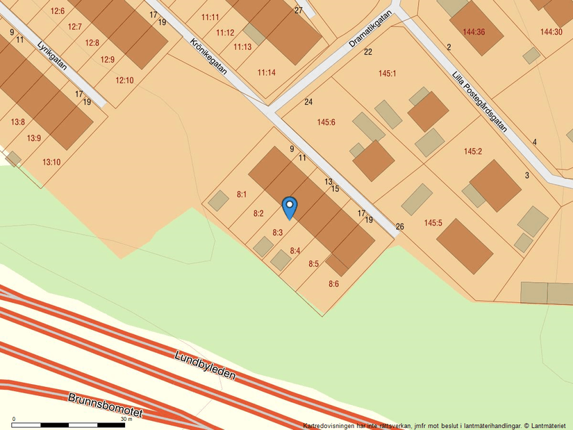 Villa, Radhus, Dramatikgatan 13, Hisings Backa, Göteborg