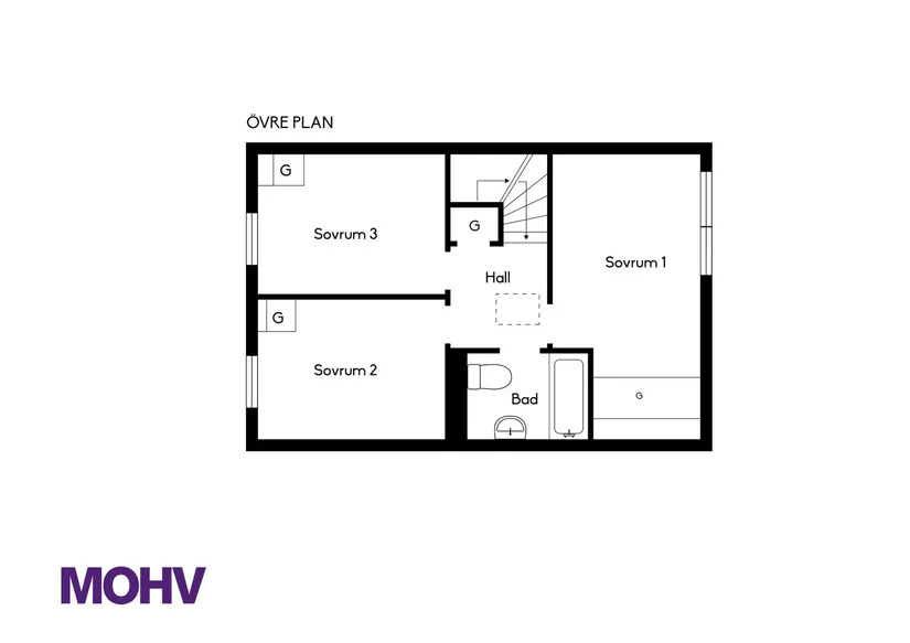 Bostadsrätt, Radhus, Silverskattsvägen 1B, Täljö, Österåker