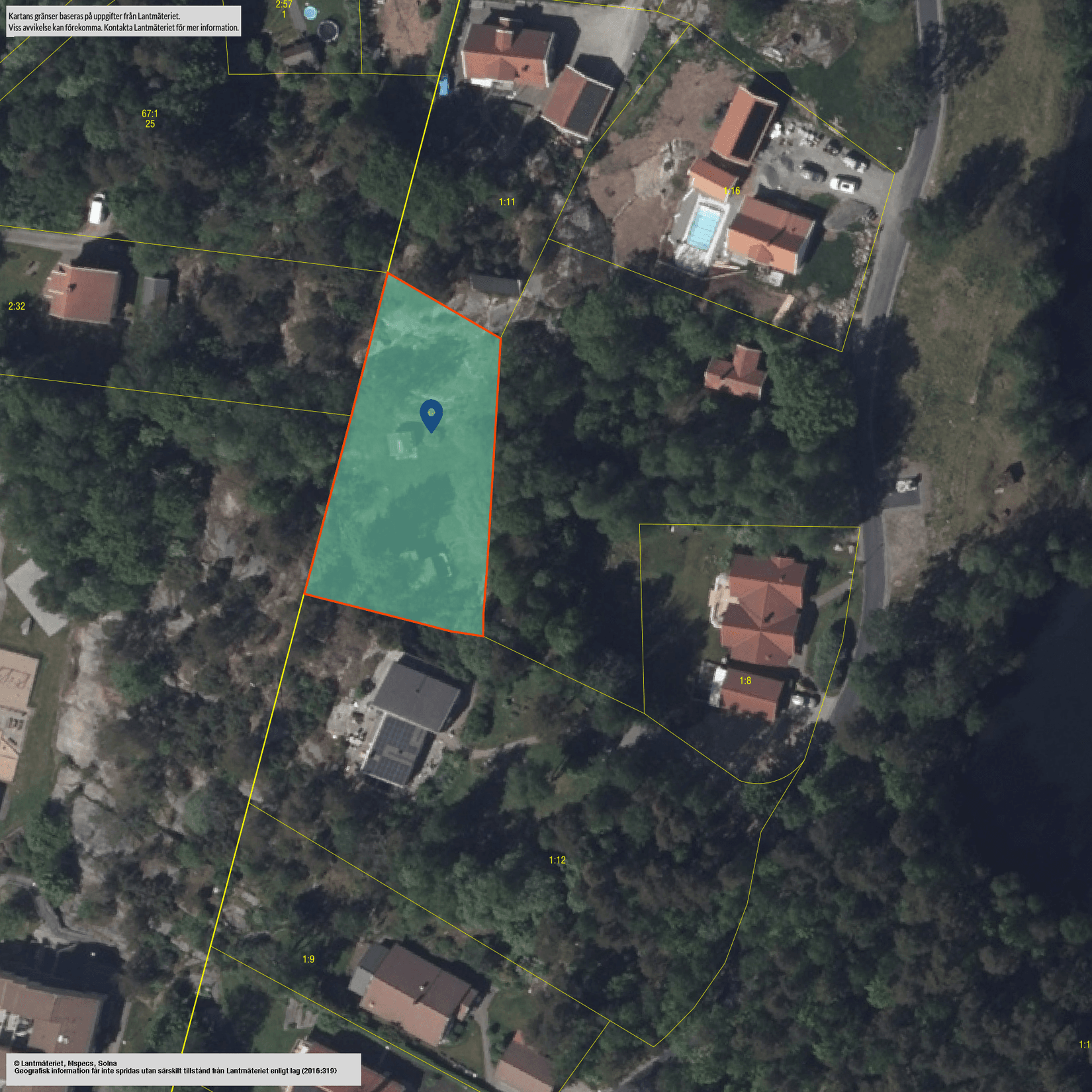 Tomt, Källtorpsvägen 10, Ale