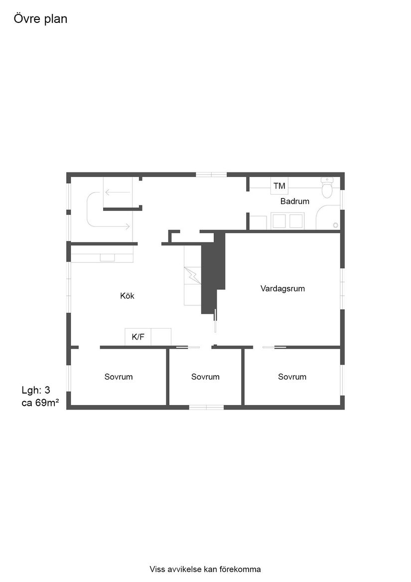 Villa, Rigstavägen 7, Söråker, Timrå