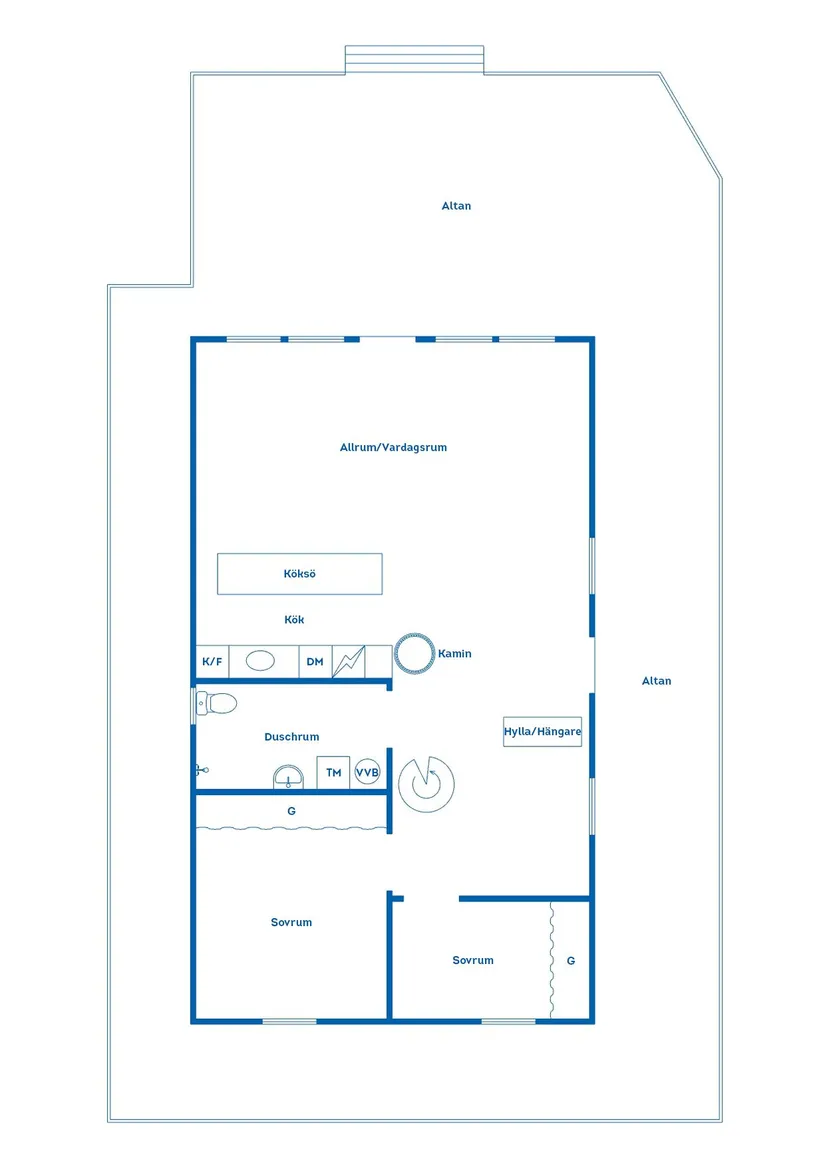 Villa, Källsand 104, Älandsbro, Härnösand