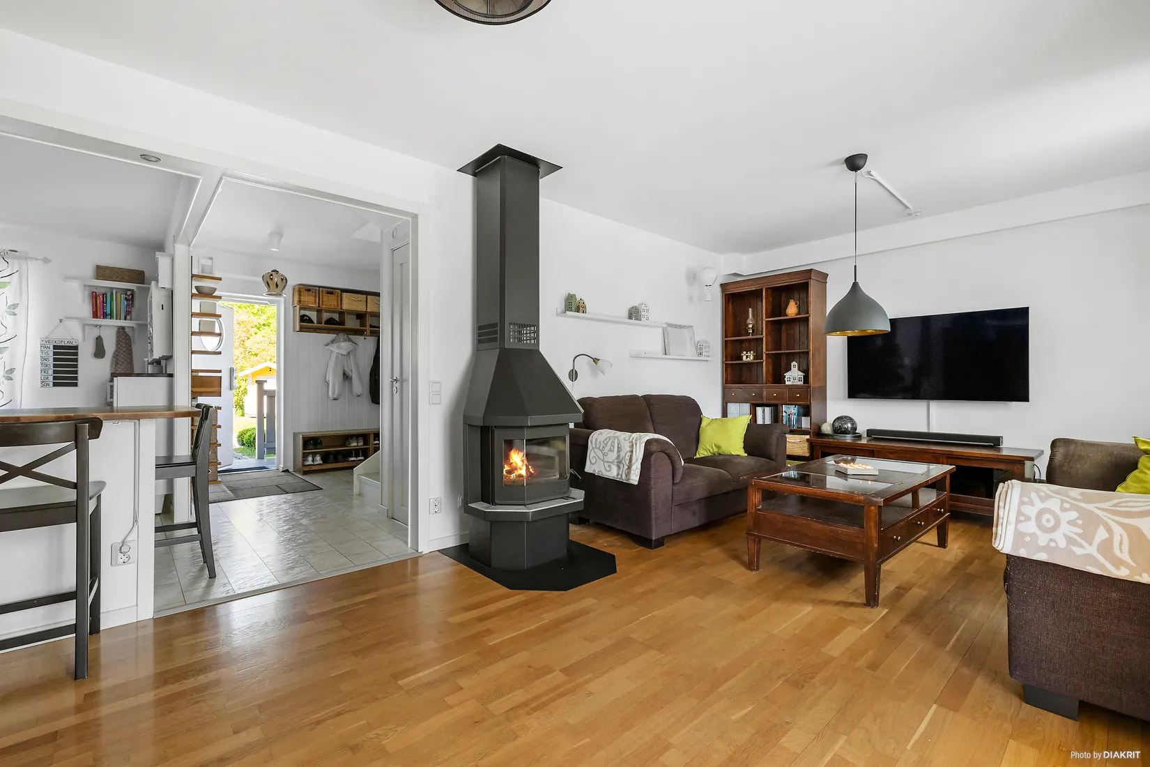 Radhus, Basunvägen 3, Viby, Sollentuna