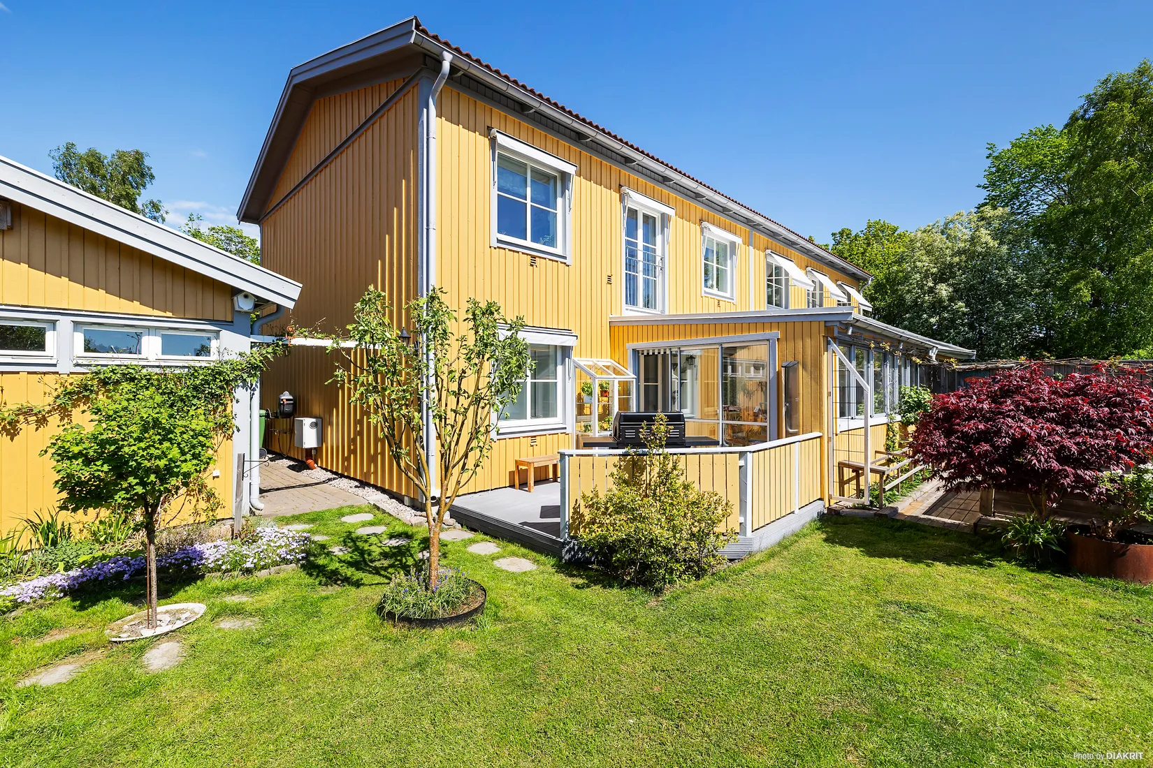 Radhus, Basunvägen 3, Viby, Sollentuna