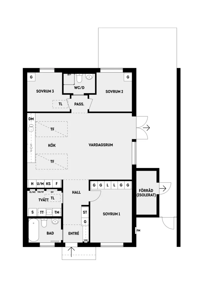 Bostadsrätt, Radhus, Råstugevägen 16, Hägerneholm, Arninge, Täby