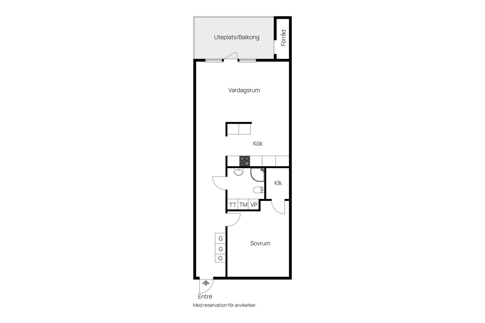 Radhus, Korpgatan 19c, Vaggeryd