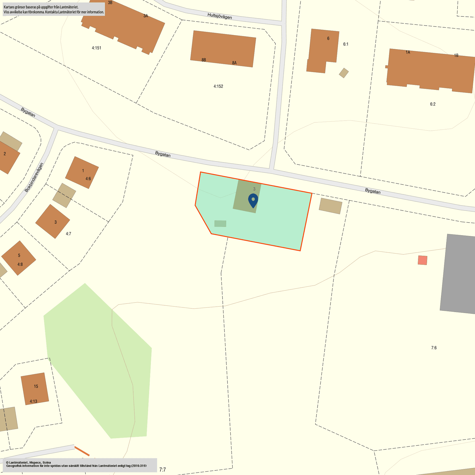 Villa, Bygatan 3, Finspång