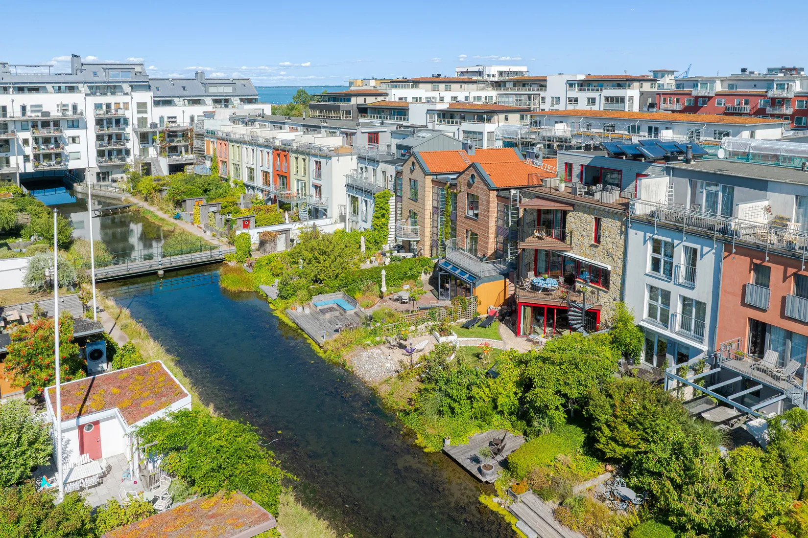 Villa, Radhus, Barometergatan 28, Västra Hamnen, Malmö