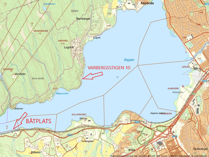 Fritidshus, Varbergsstigen 10, Aspen/Aspenäs, Lerum