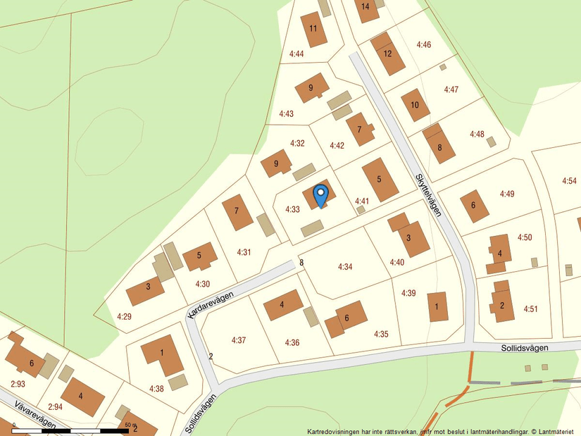 Villa, Kardarevägen 11, Stigen, Färgelanda