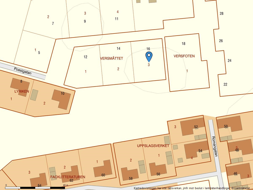 Villa, Poesigatan 16, Svarte, Ystad