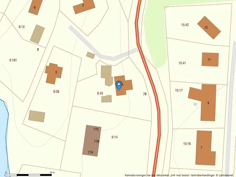 Villa, Bankvägen 1, Kärradal, Varberg