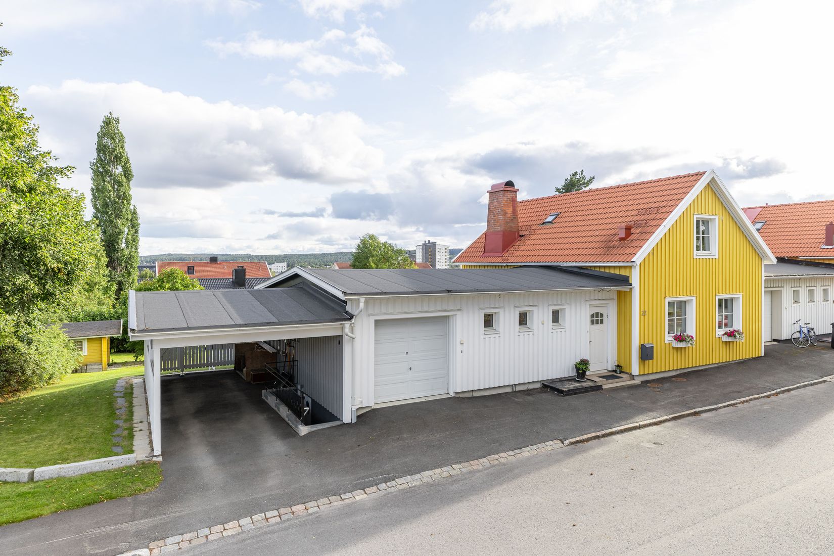 Villa, Radhus, Högalidsgatan 22, Norrböle, Skellefteå