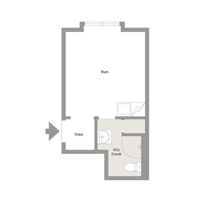 Bostadsrätt, Odensgatan 2A, Främre Luthagen, Uppsala