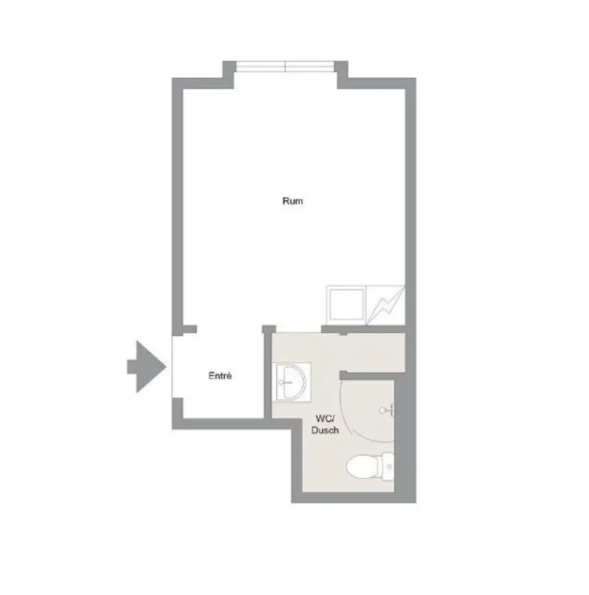 Bostadsrätt, Odensgatan 2A, Främre Luthagen, Uppsala