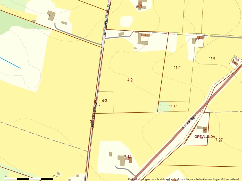 Tomt, Grevlunda backaväg 6, Grevlunda backar, Simrishamn
