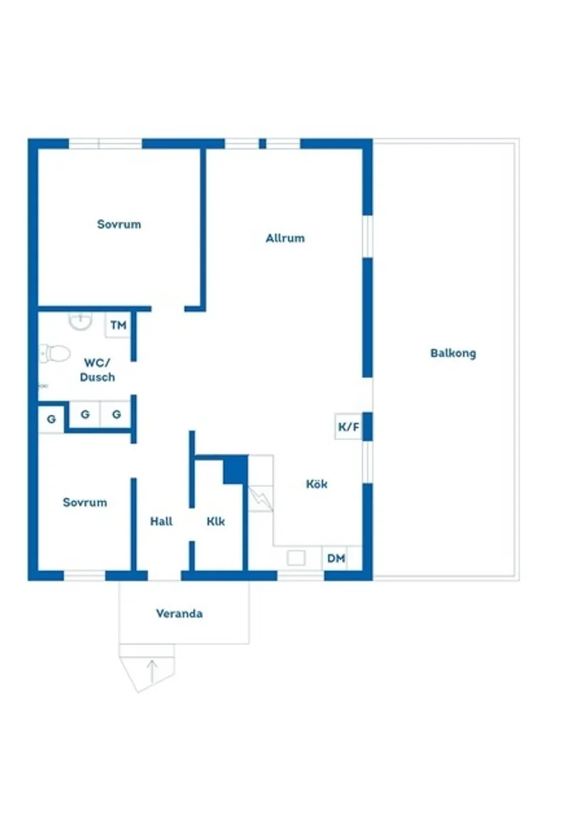 Bostadsrätt, Tångenvägen 76, Tången, Strömstad