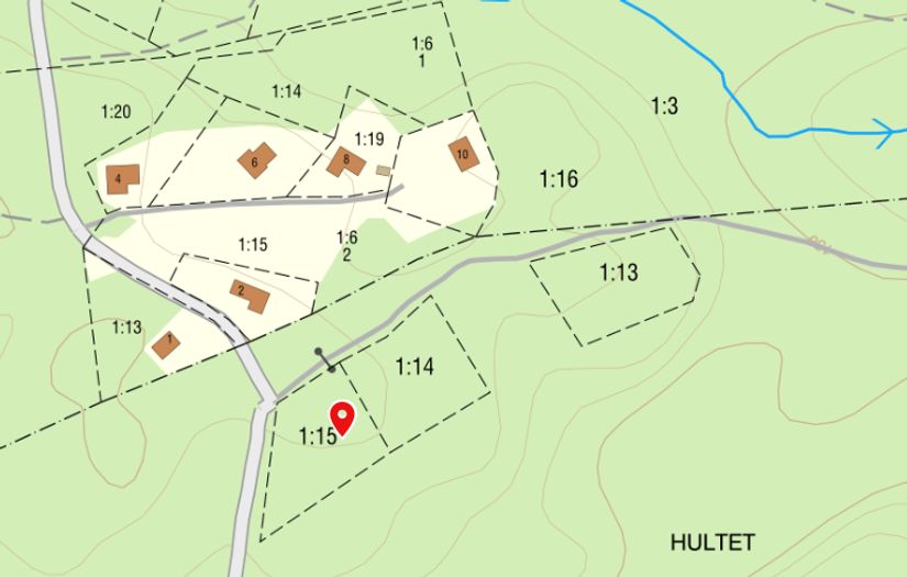 Tomt, HULTET (NYPRODUKTION), Bollebygd