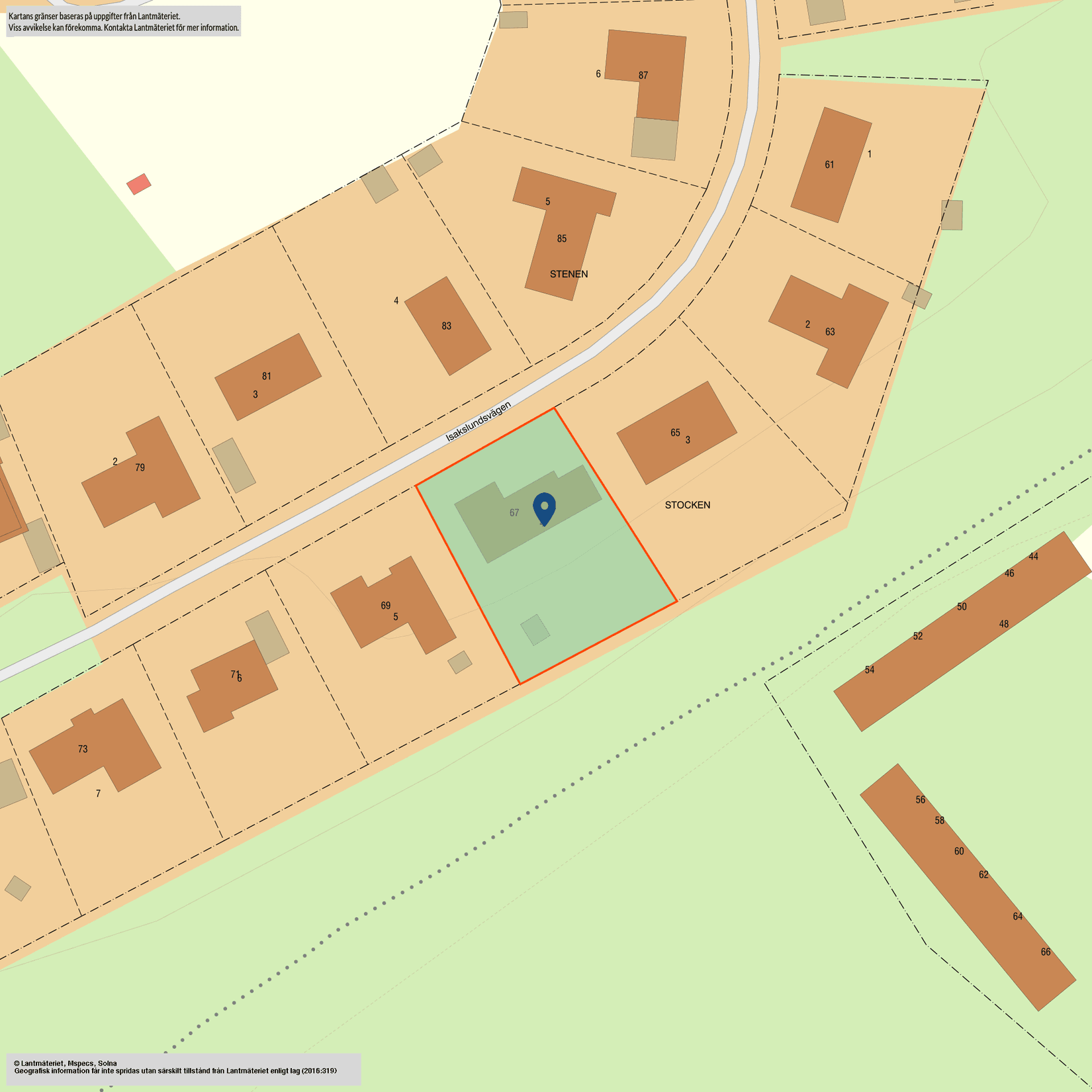 Villa, Isakslundsvägen 67, Inskogen, Oxelösund