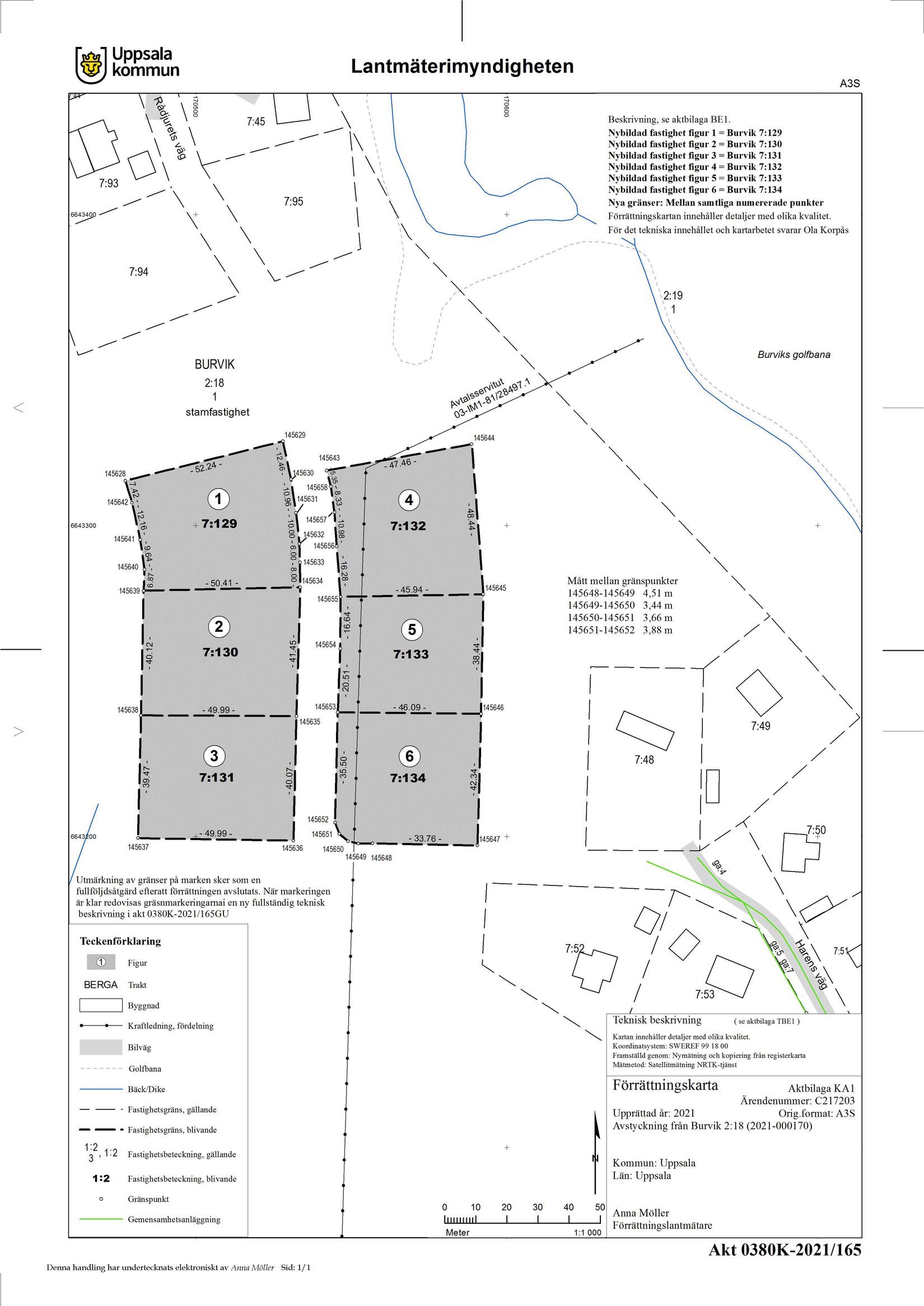 Tomt, Harens väg 17, 22 & 24, Burvik, Uppsala