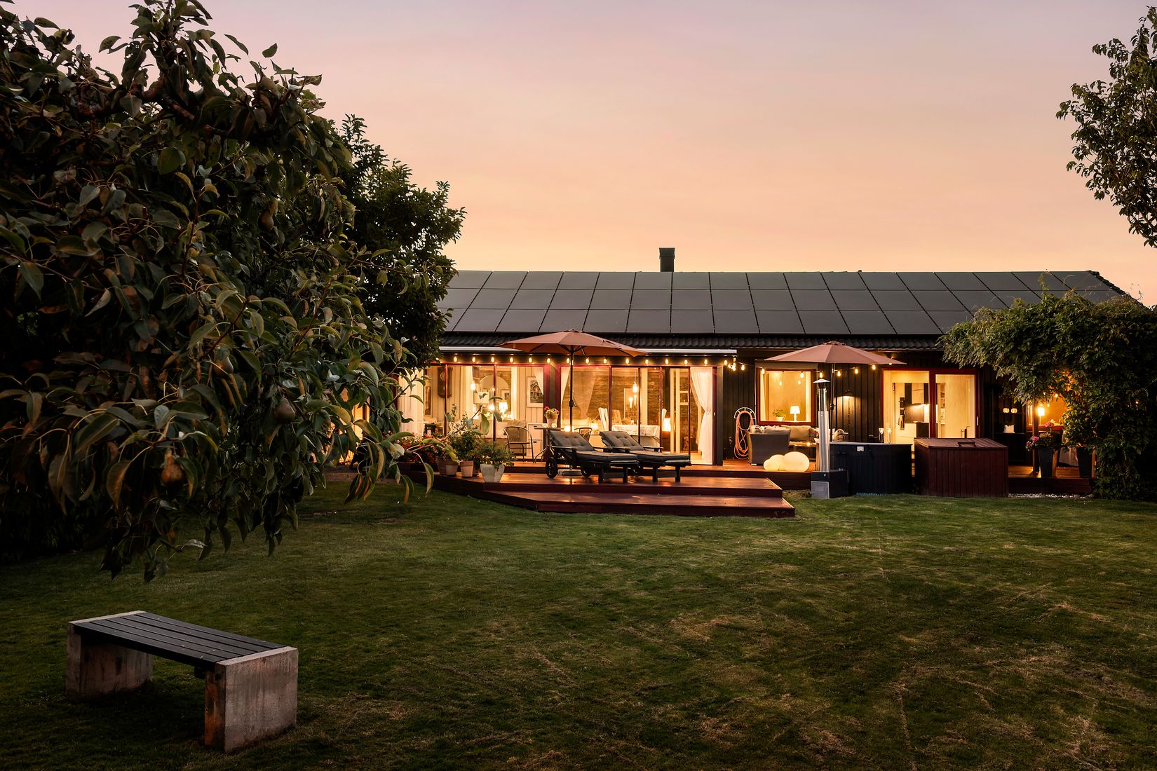 Villa, Lillebäcksvägen 4, Alet, Halmstad