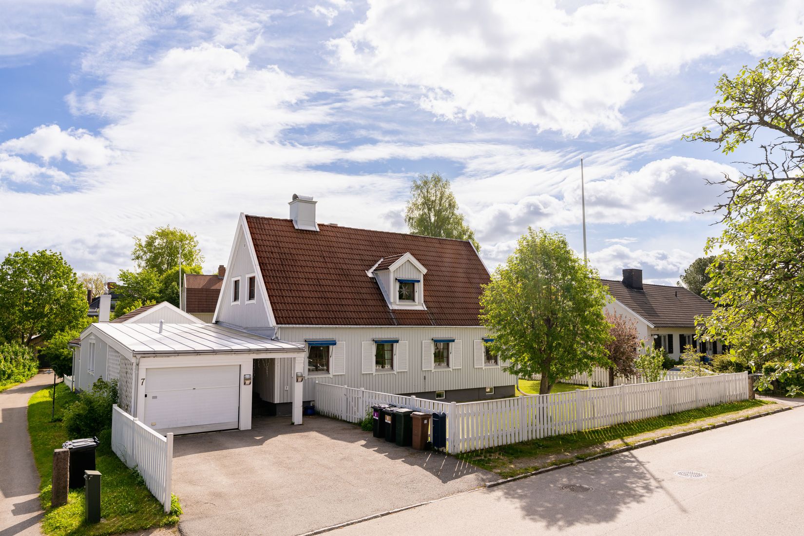 Villa, Västra Ringvägen 7, Villastaden, Gävle