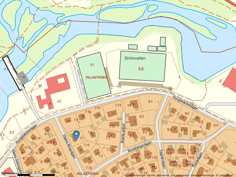 Villa, Västra Ringvägen 7, Villastaden, Gävle