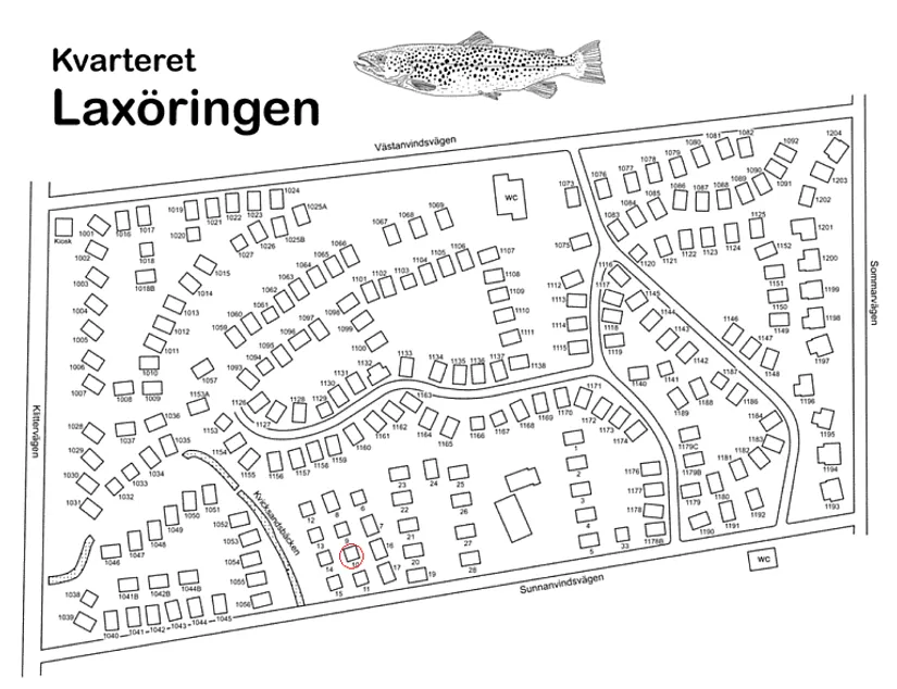 Fritidshus, Laxöringen 10, Skrea Strand, Falkenberg