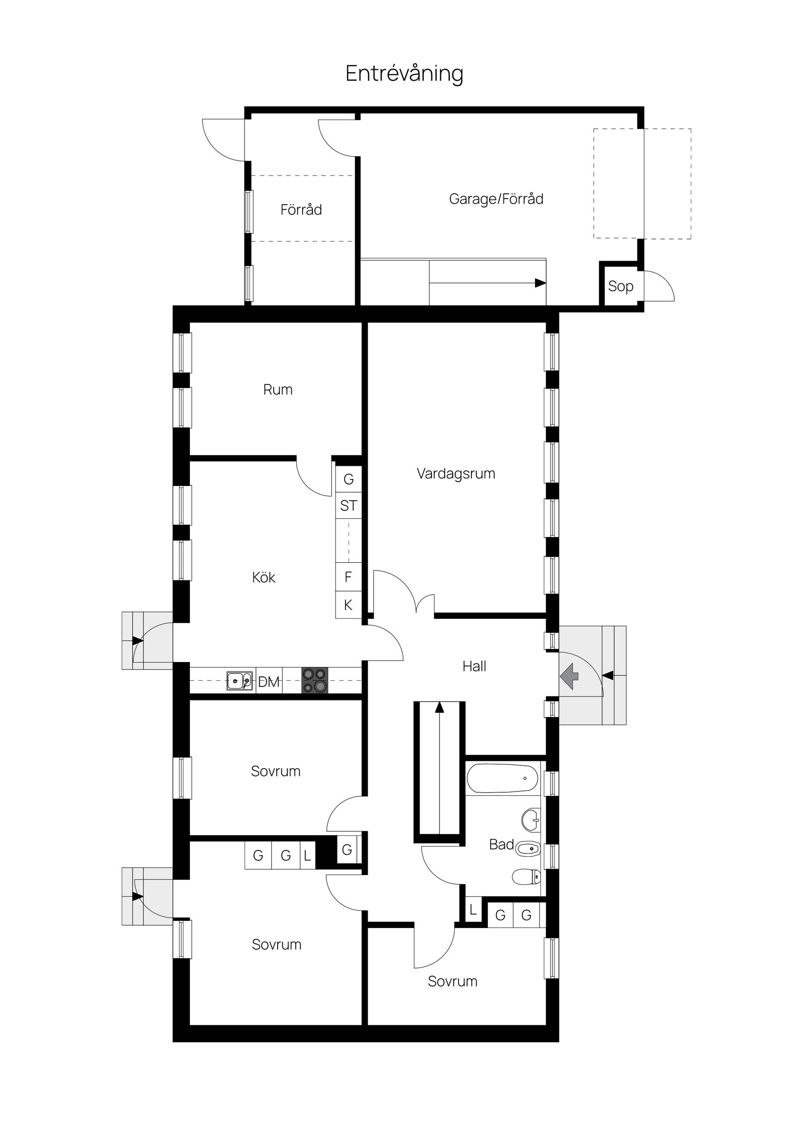 Villa, Kantorsgatan 20, Pryssgården, Norrköping