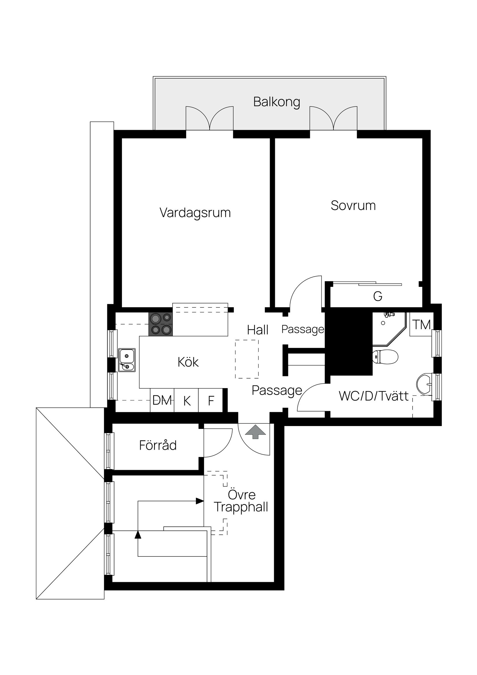 Bostadsrätt, Magna Sunnerdahls Väg 2, Säbyholm, Upplands-Bro