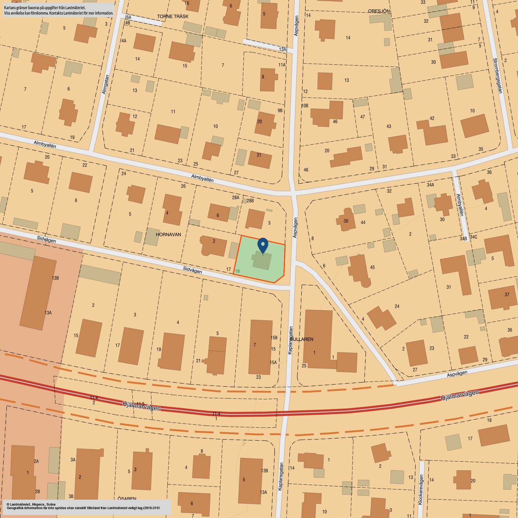 Villa, Sidvägen 19, Almby, Örebro